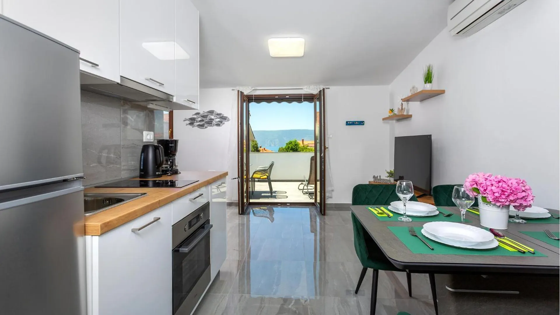 Nice Apartment In Pinezici With Kitchen Pinezici (Krk)